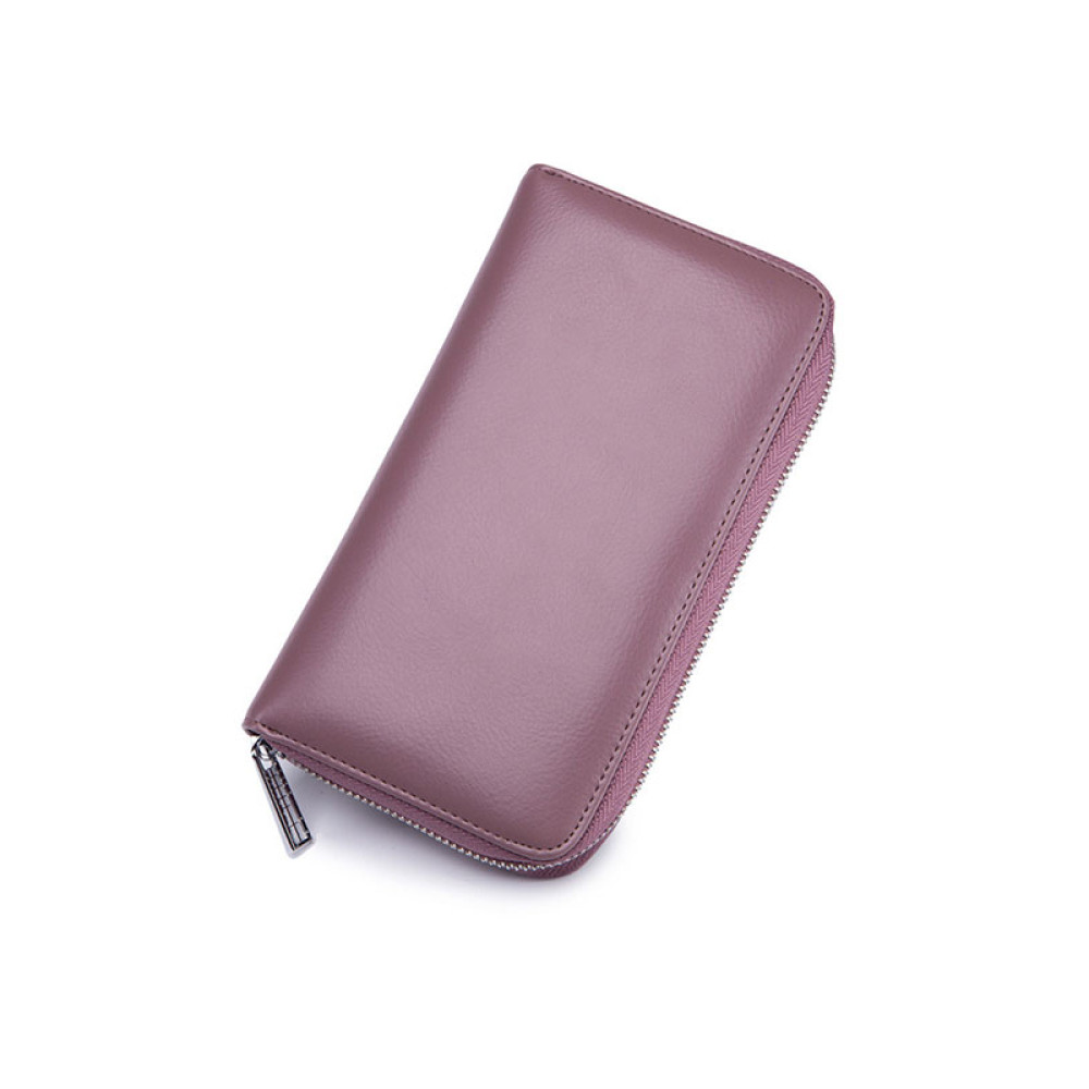 RFID Genuine Leather Card Wallet