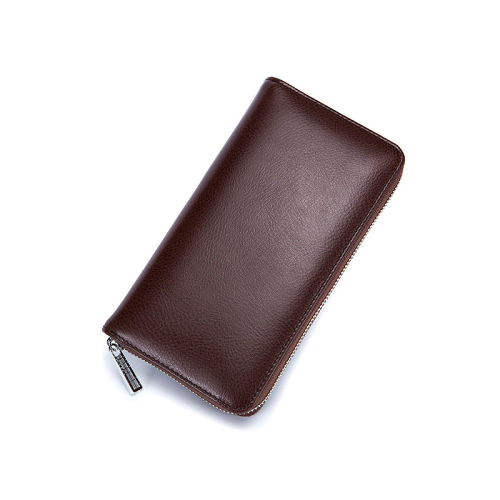 RFID Genuine Leather Card Wallet