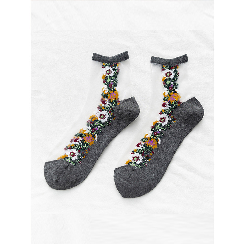 Retro Little Floral Stockings
