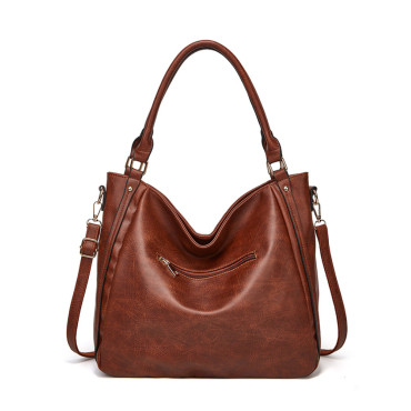 Side Zipper Utility Big Tote Bag