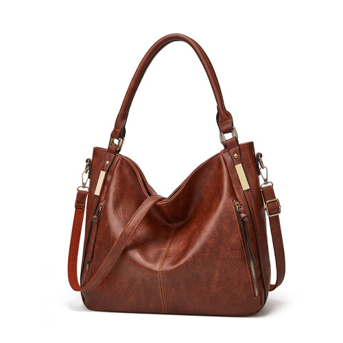 Side Zipper Utility Big Tote Bag