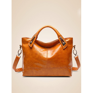 Simple Style Trendy Utility Tote Bag