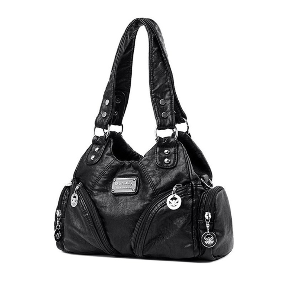 Soft Leather Tote Large Shoulder Bag