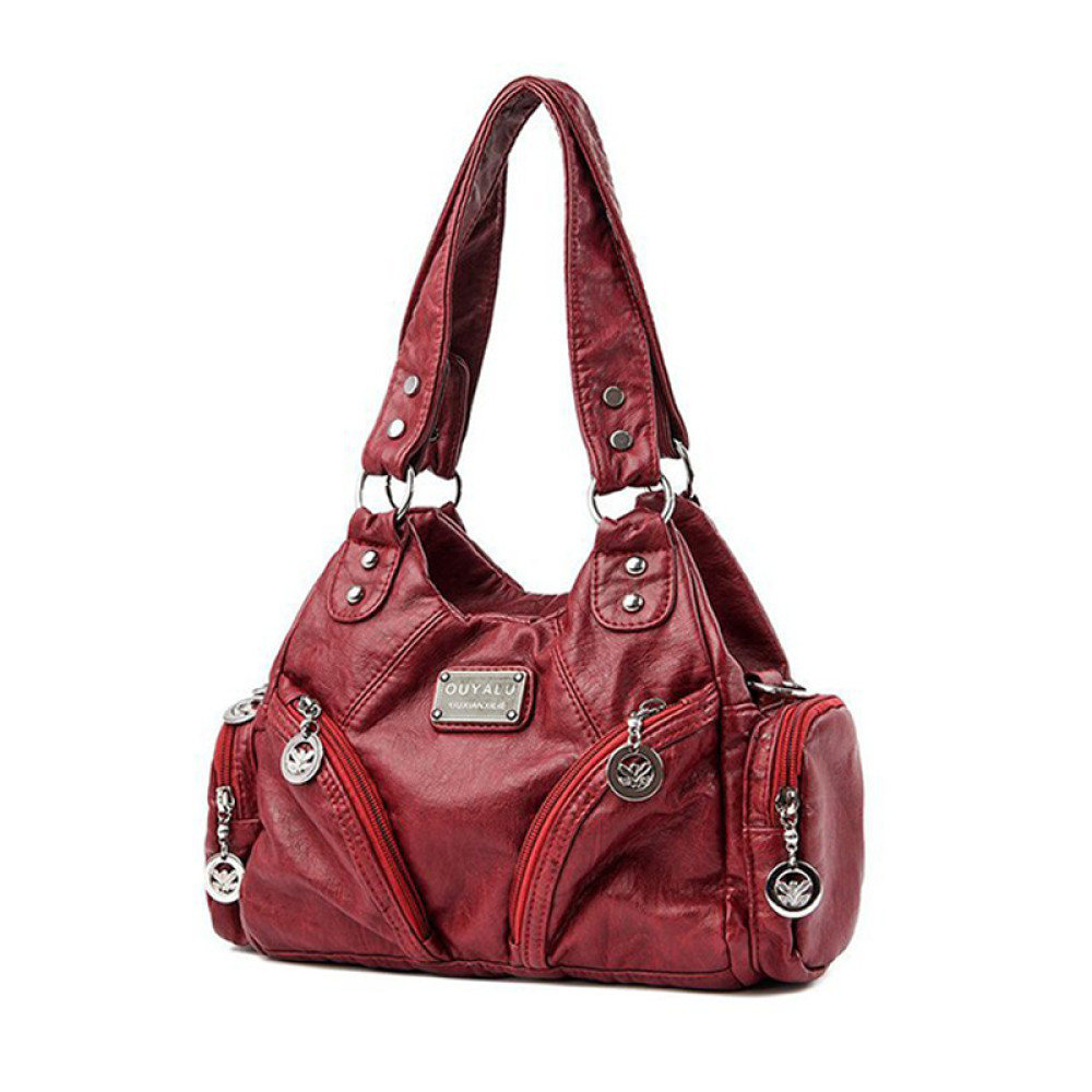 Soft Leather Tote Large Shoulder Bag