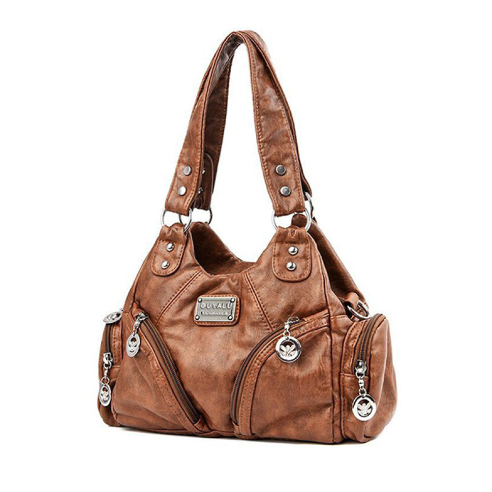 Soft Leather Tote Large Shoulder Bag