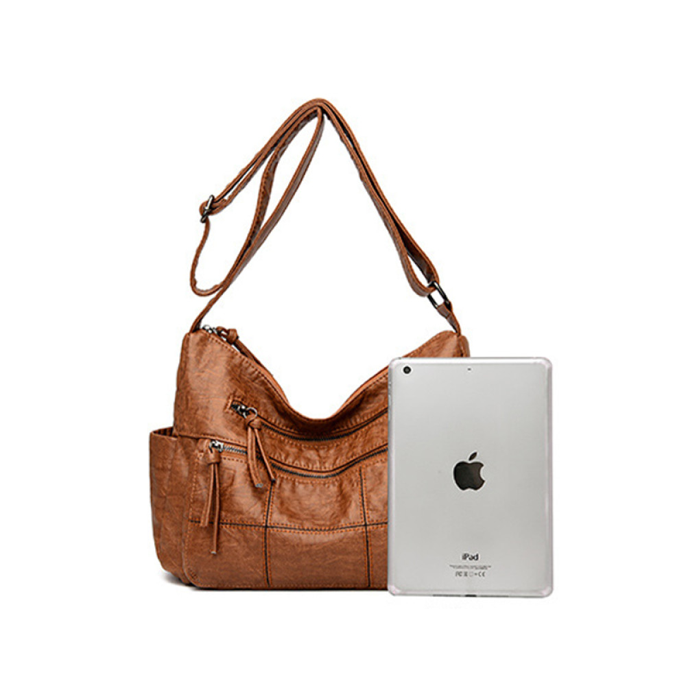 Soft Vintage Large Capacity shoulder Bag Tote