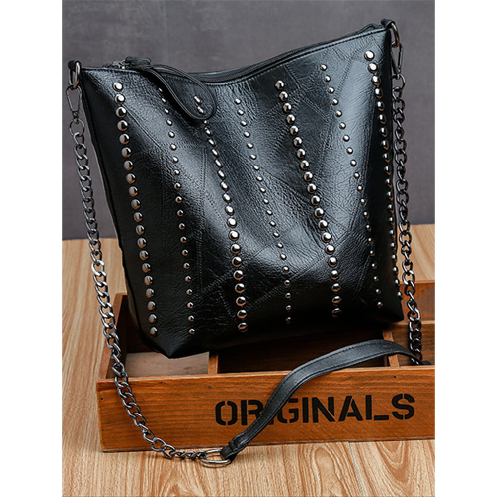 Stylish Full Studded Utility Big Tote Bag