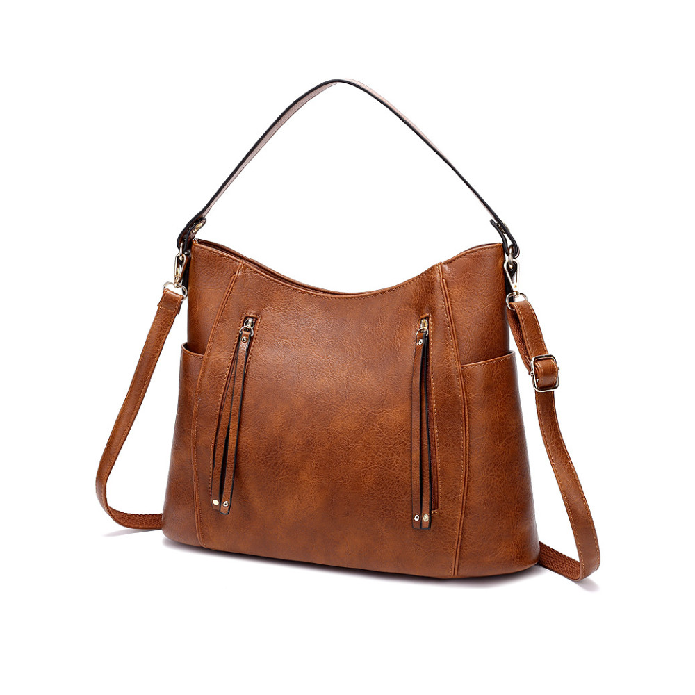 Tassel Zippers Utility Tote Bag
