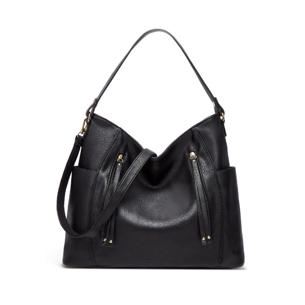 Tassel Zippers Utility Tote Bag