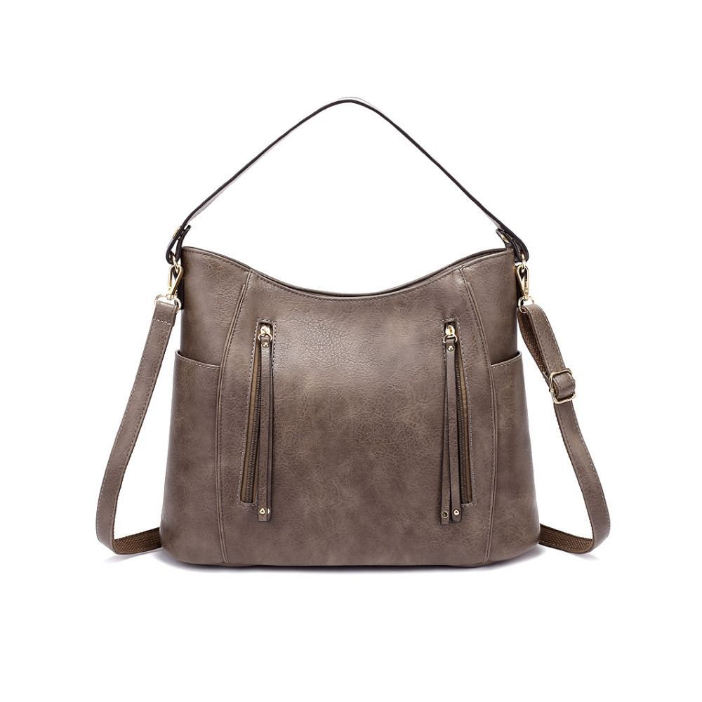 Tassel Zippers Utility Tote Bag
