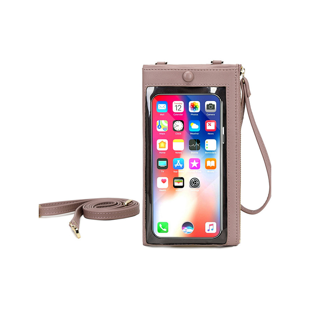 Touchscreen Unaffected Utility Handbag Crossbody Bag