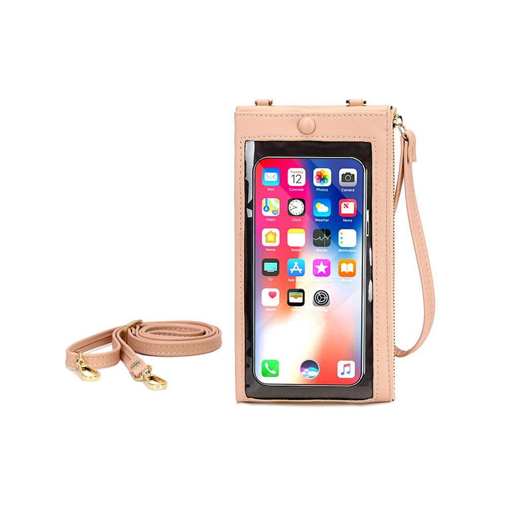 Touchscreen Unaffected Utility Handbag Crossbody Bag