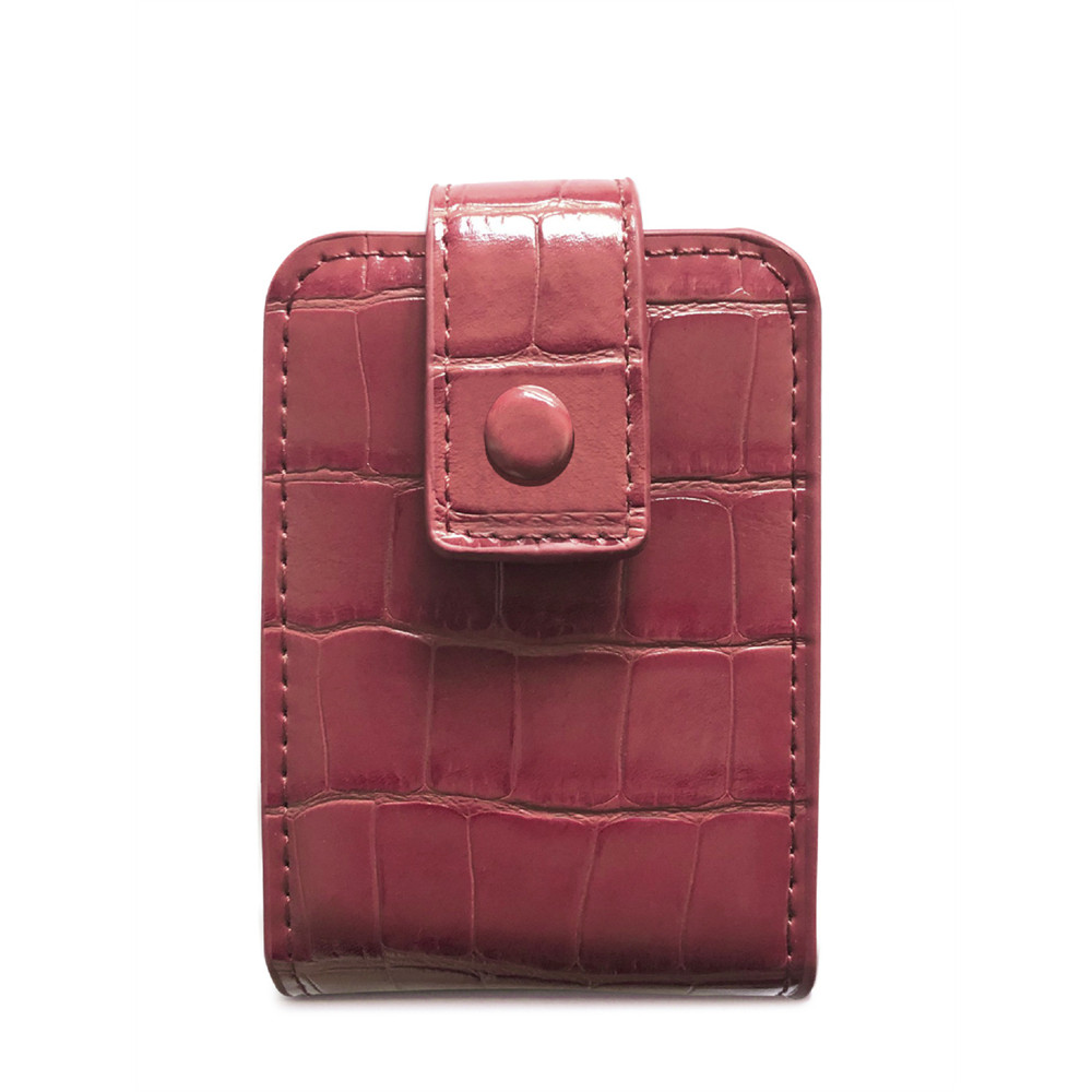Trendy Portable Utility Mini Cosmetic Bag With Mirror