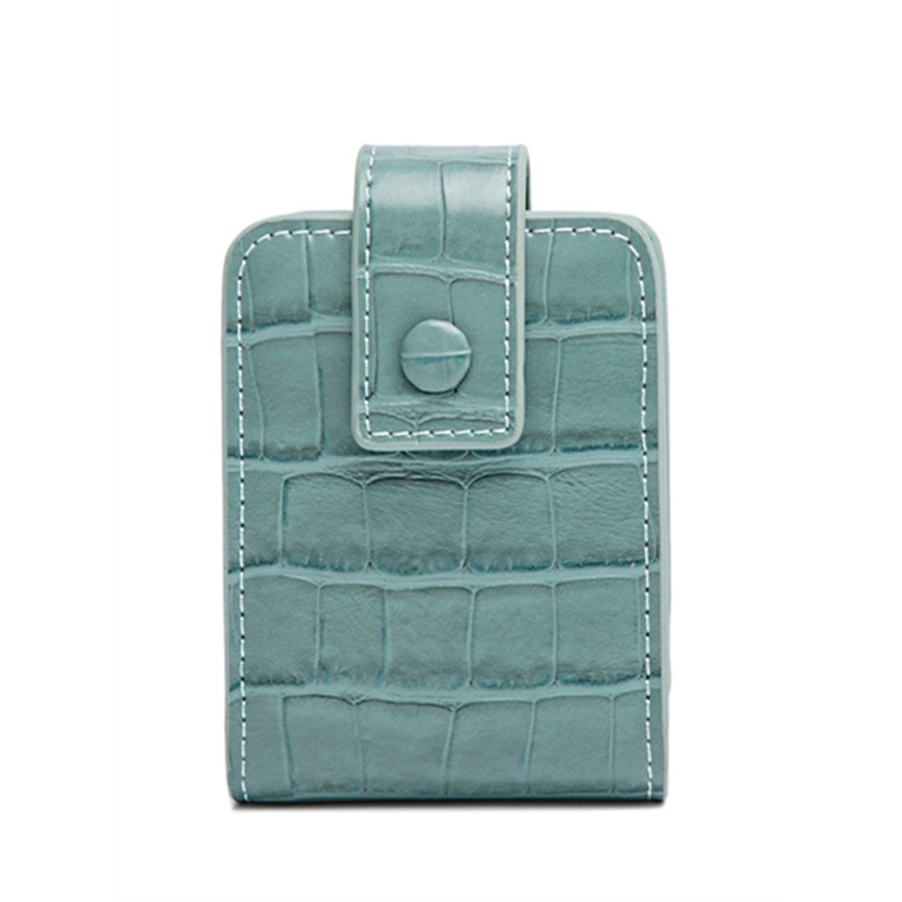 Trendy Portable Utility Mini Cosmetic Bag With Mirror