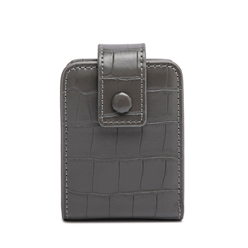 Trendy Portable Utility Mini Cosmetic Bag With Mirror