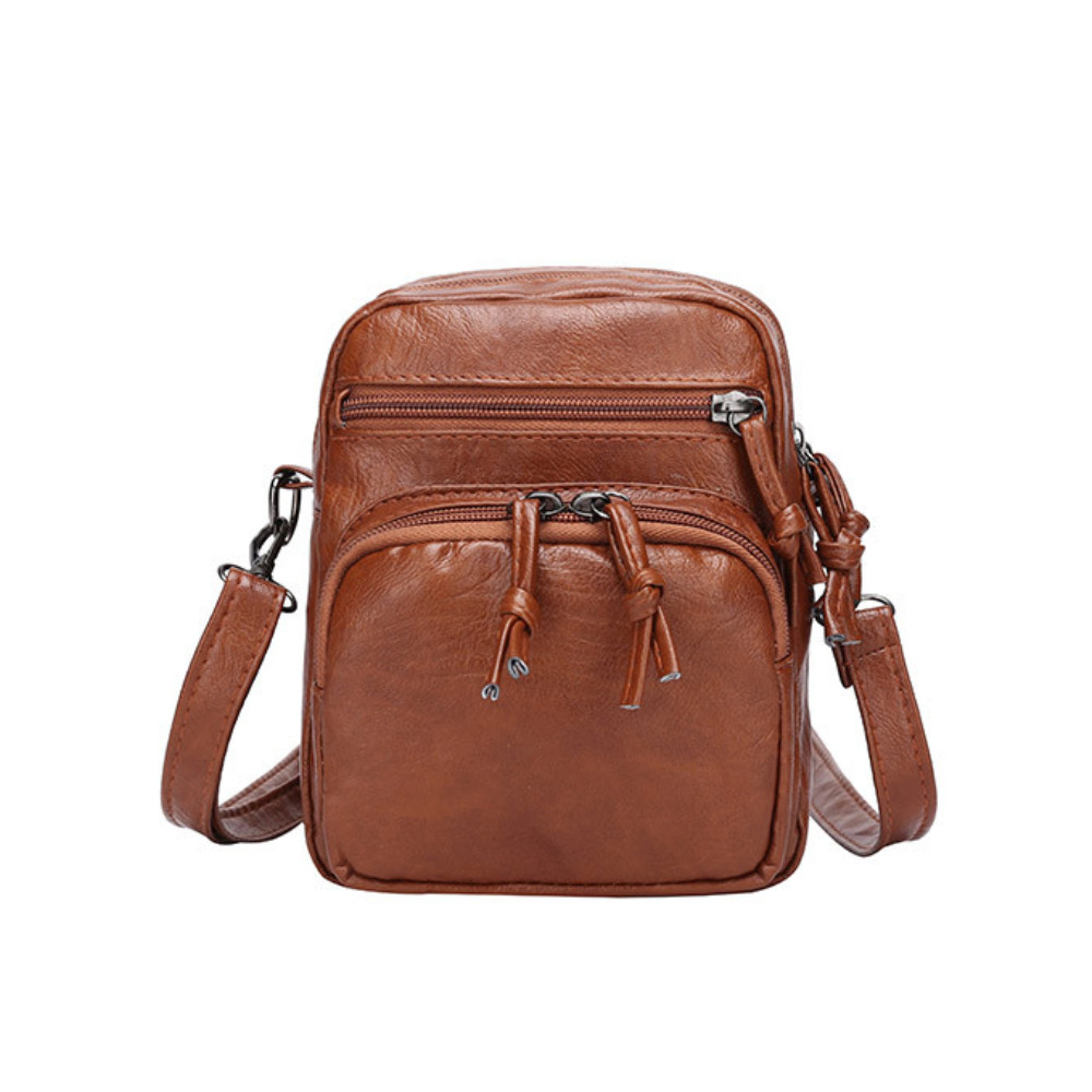 Utility Soft Leather Mini Crossbody Bag