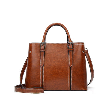 Vintage Bag Buckle Strap Crossbody Bag