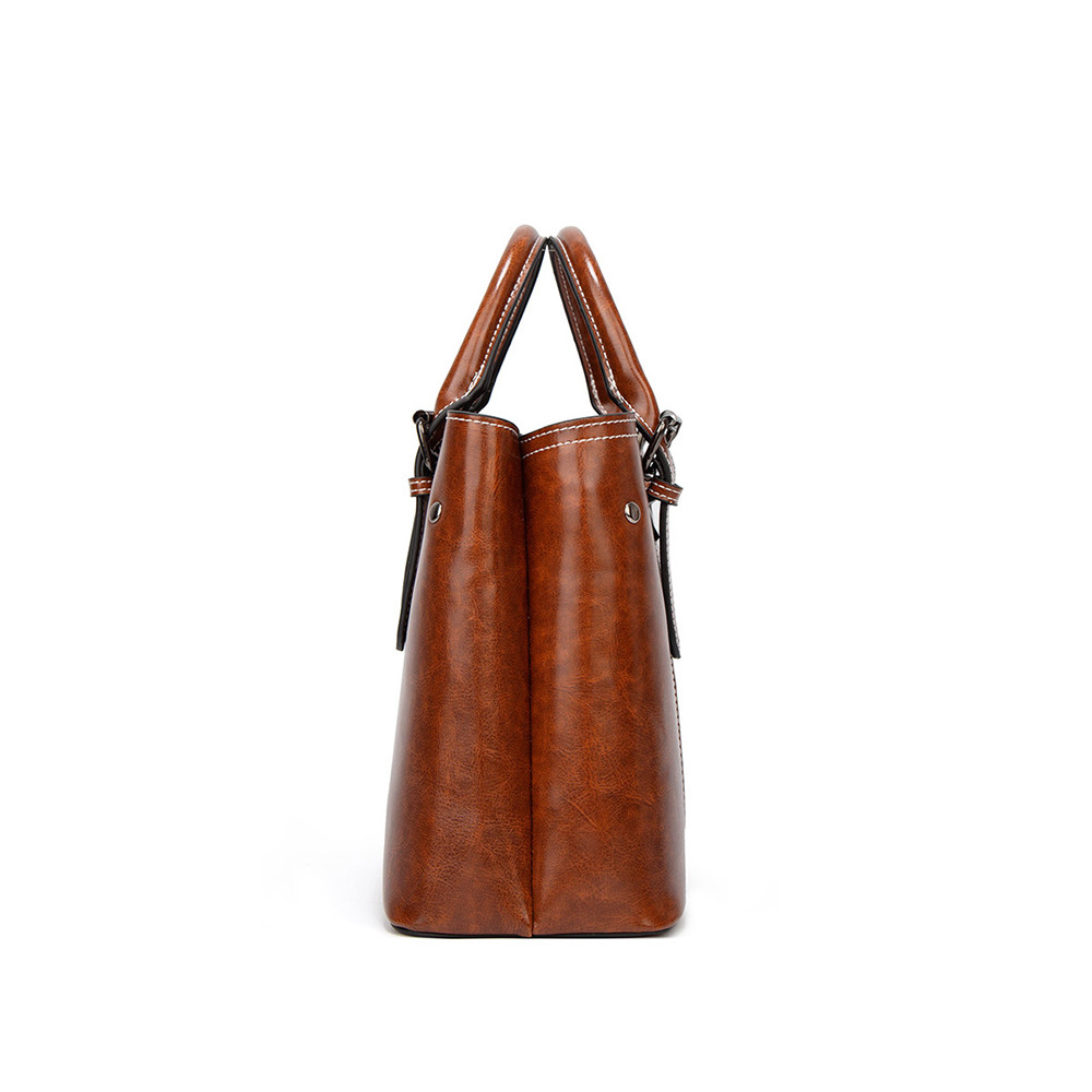 Vintage Bag Buckle Strap Crossbody Bag