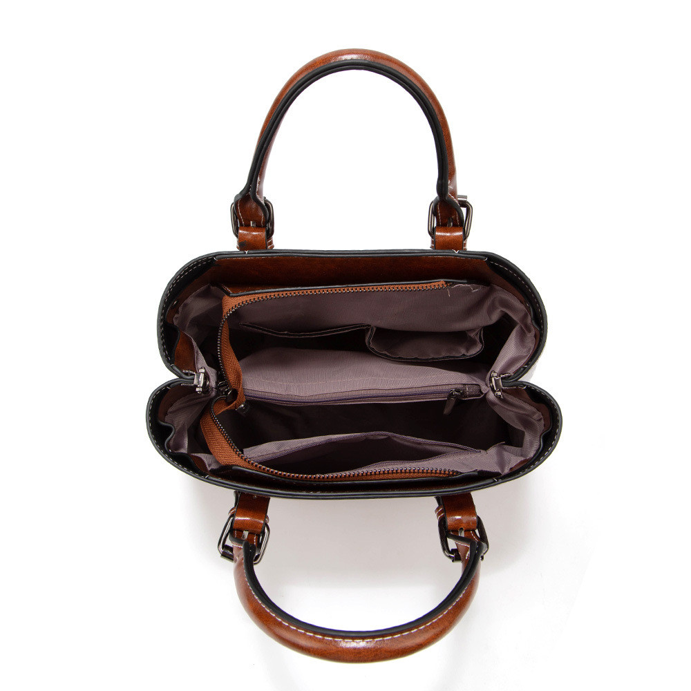 Vintage Bag Buckle Strap Crossbody Bag
