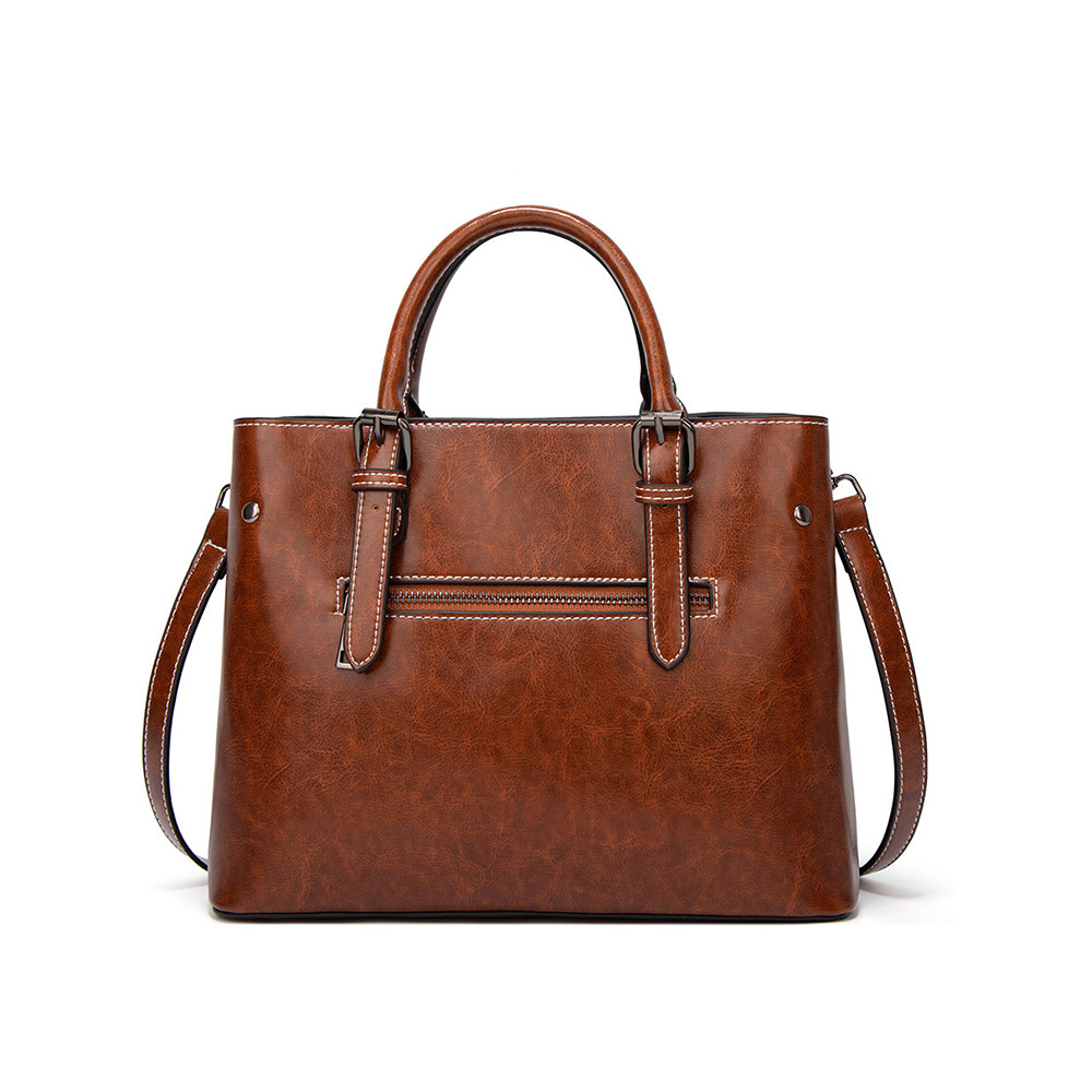 Vintage Bag Buckle Strap Crossbody Bag