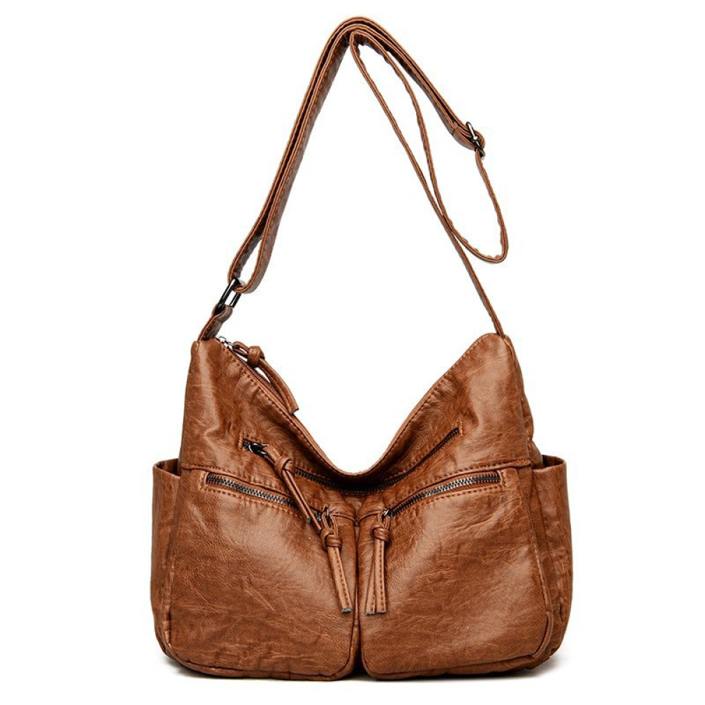 Vintage Baggy Utility Soft Leather Bag