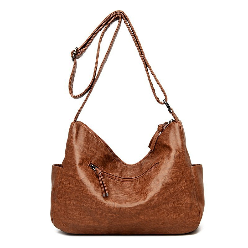 Vintage Baggy Utility Soft Leather Bag