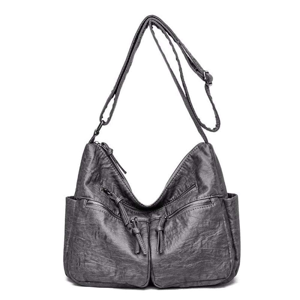 Vintage Baggy Utility Soft Leather Bag