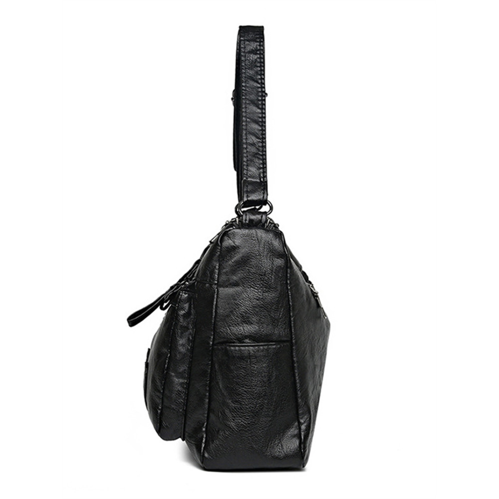 Vintage Braid Details Petal Patch Crossbody Bag