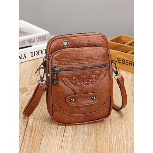 Vintage Braided Soft Leather Mini Bag