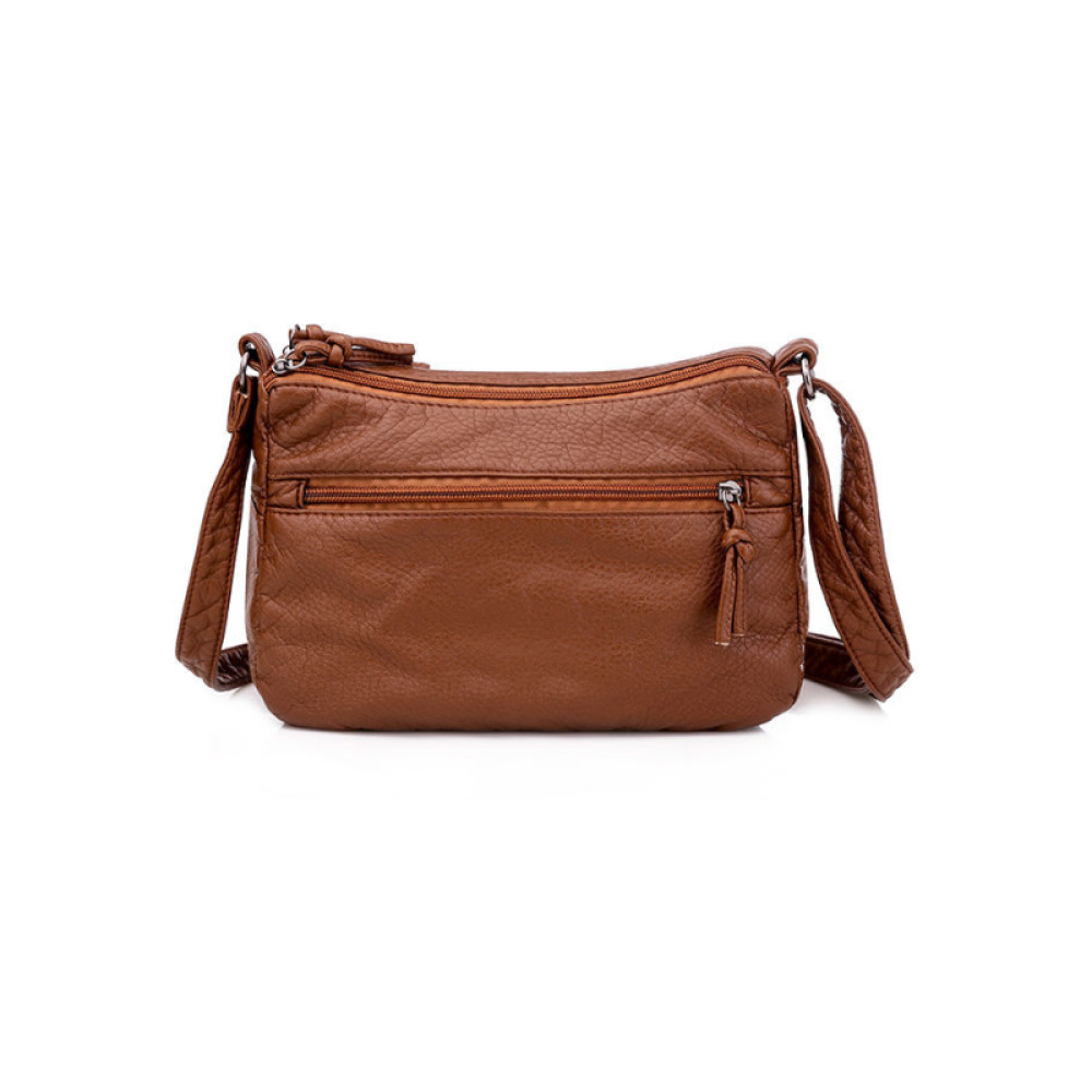 Vintage Braided Soft Leather Utility Bag