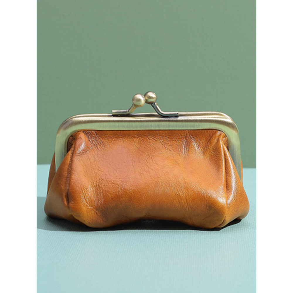 Vintage Buckle Cute Mini Coin Purse