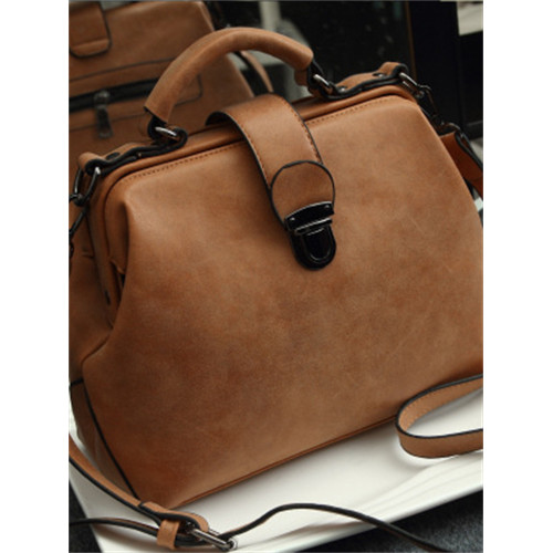 Vintage Buckled Utility Doctor Bag
