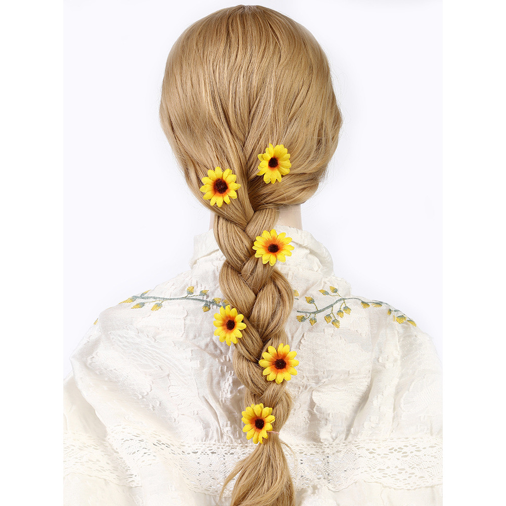 Vintage Cottagecore Daisy Hair Pins Set