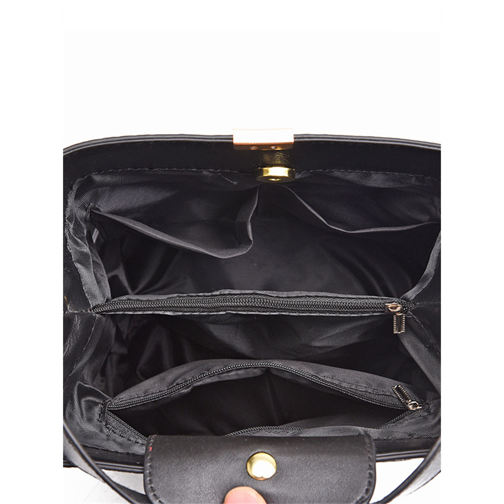 Vintage Crocodile Pattern Handbag Crossbody Bag