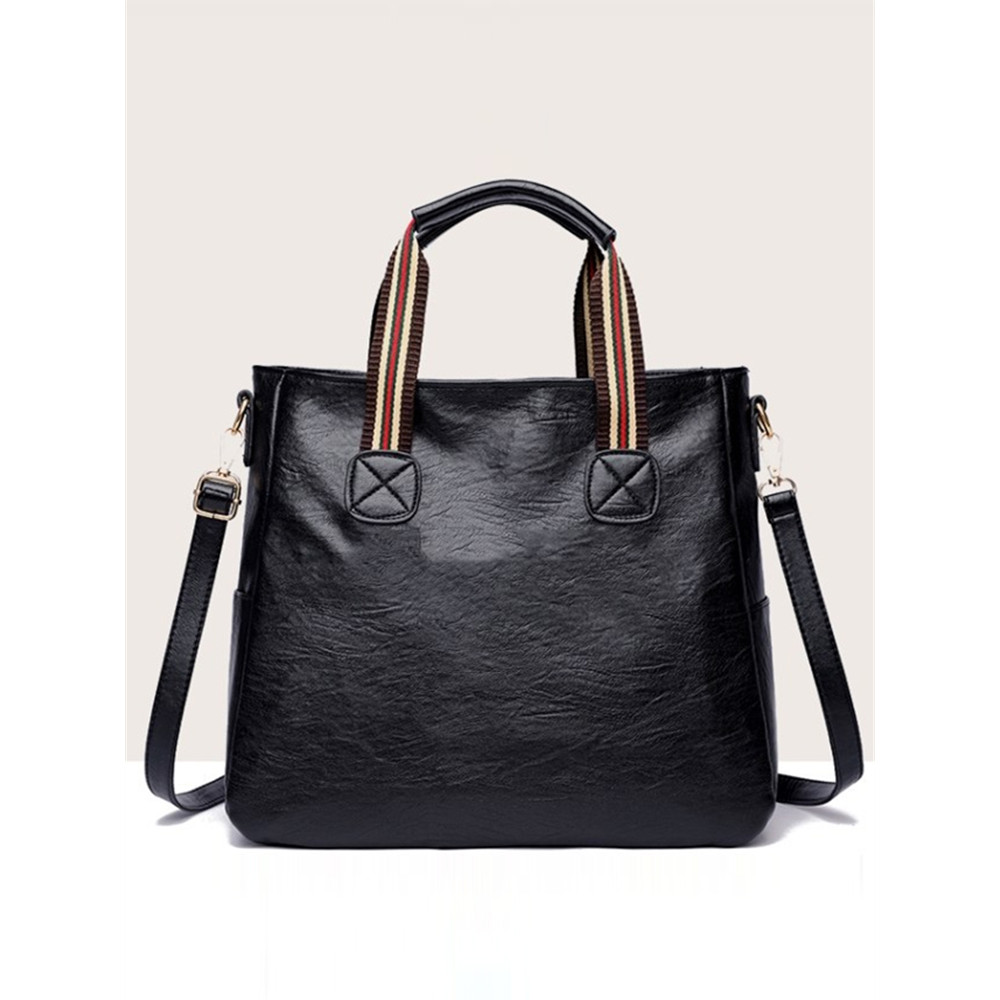 Vintage Flap Pocket Big Handbag Crossbody Bag