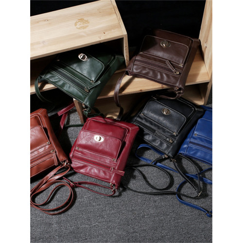 Vintage Flap Pocket Utility Crossbody Bag