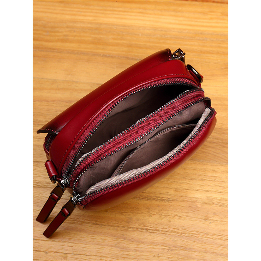 Vintage Flap Portable Mini Crossbody Bag