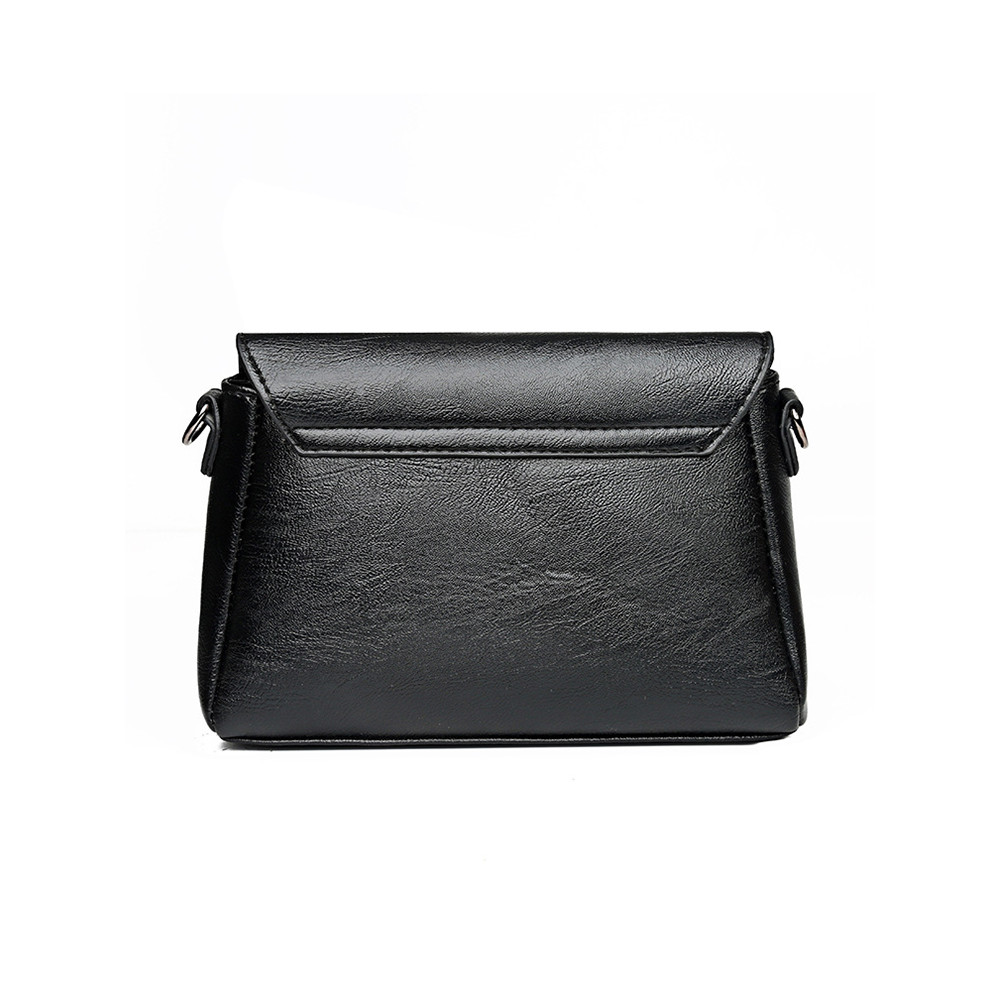 Vintage Flap Seamed Utility Crossbody Bag