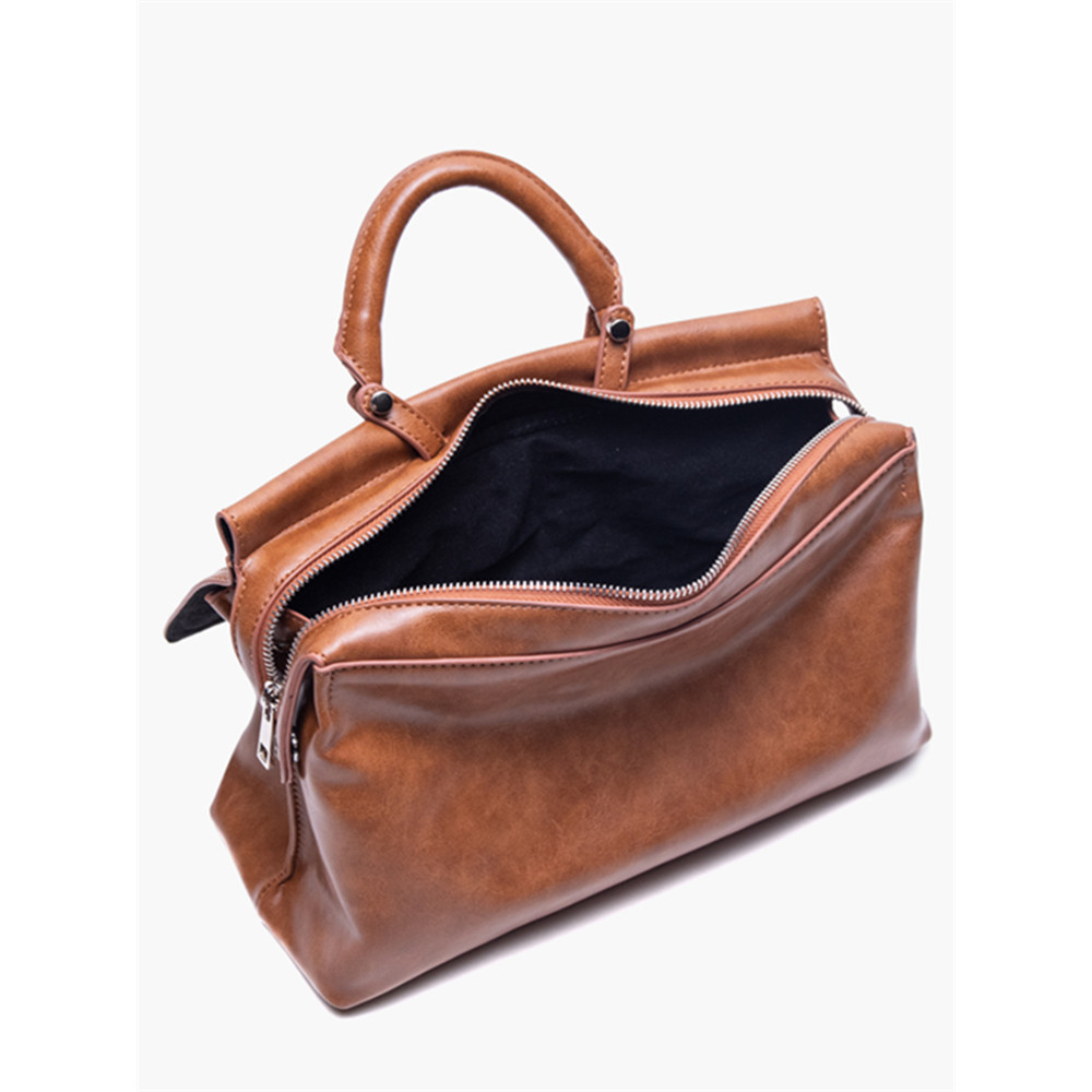 Vintage Flap Utility Doctor Bag Crossbody Bag