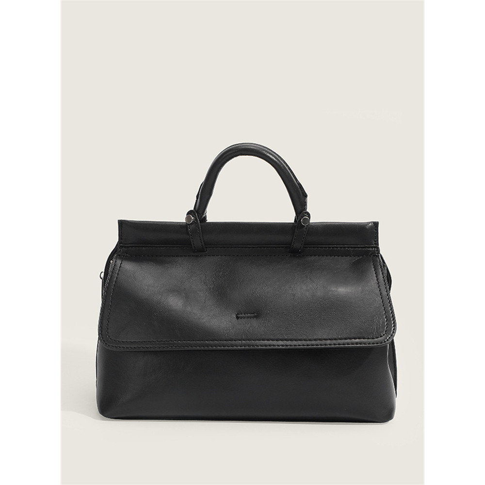 Vintage Flap Utility Doctor Bag Crossbody Bag