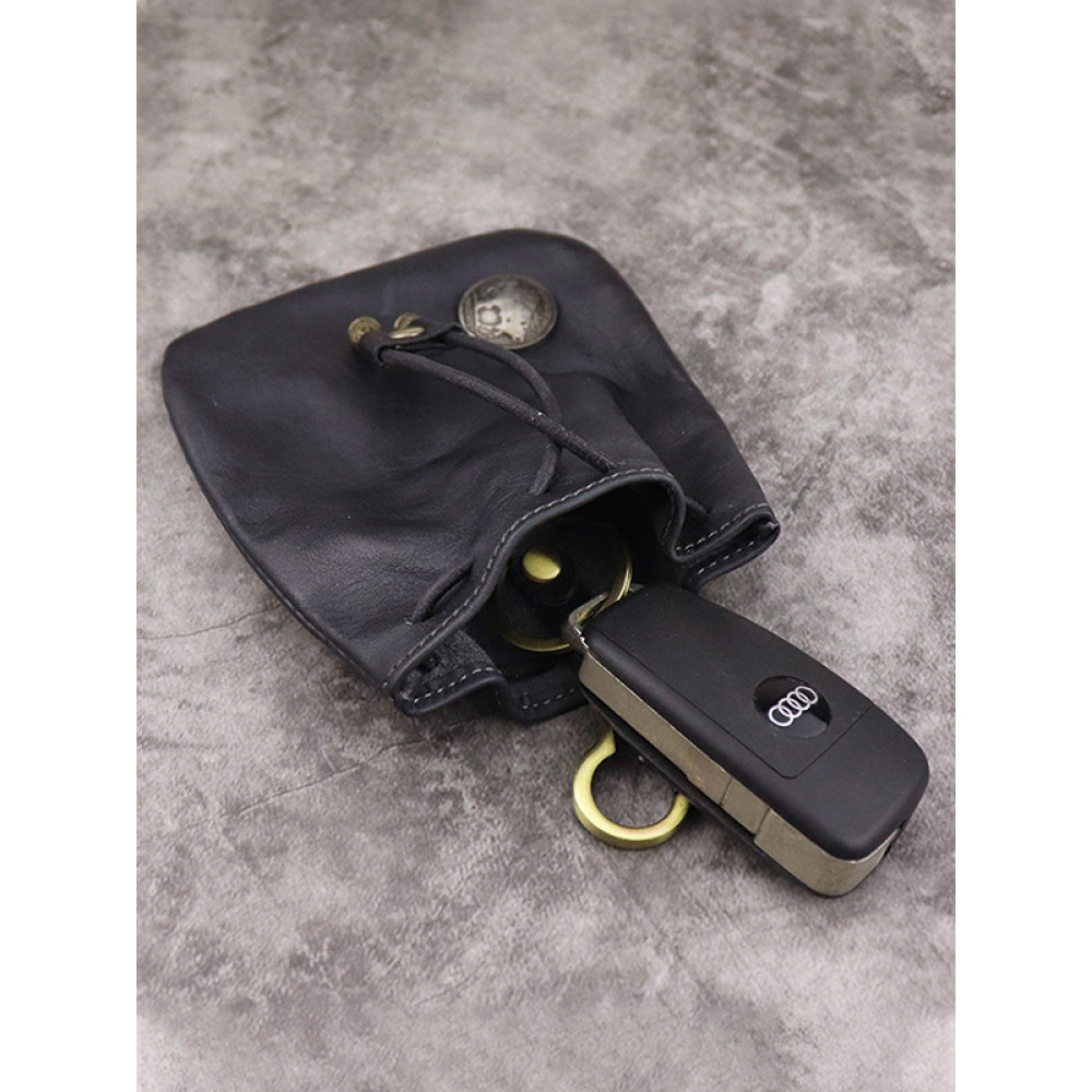 Vintage Hand-Brushed Vegetable Tanned Leather Wallet