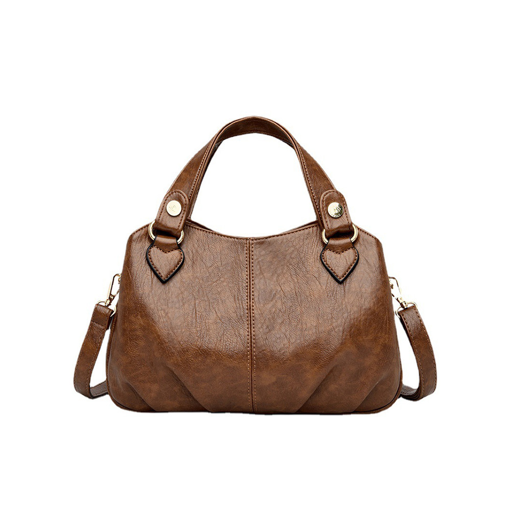 Vintage Heart Patch Crossbody Bag