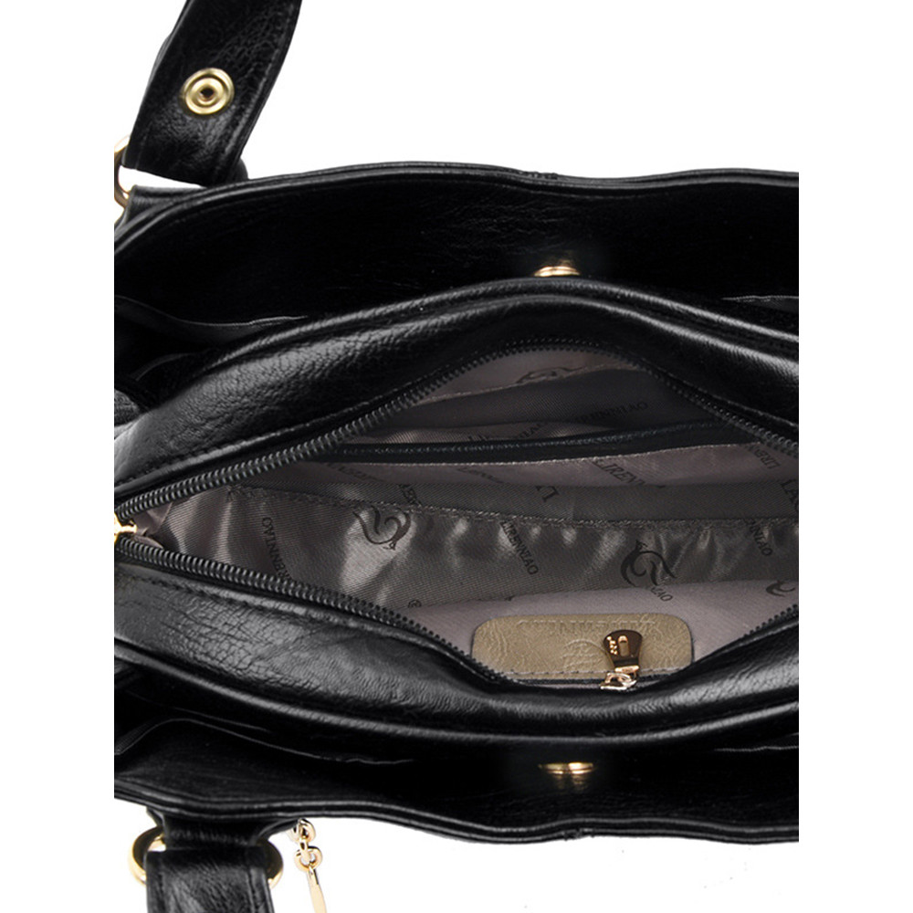 Vintage Heart Patch Crossbody Bag