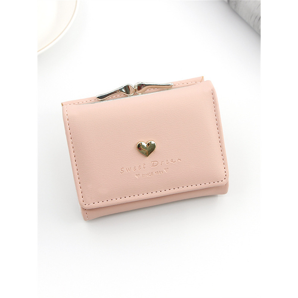 Vintage Heart Studded Utility Mini Purse