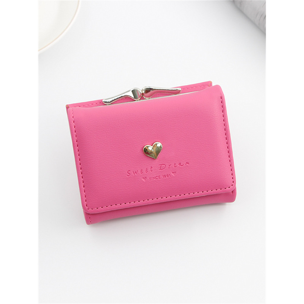 Vintage Heart Studded Utility Mini Purse