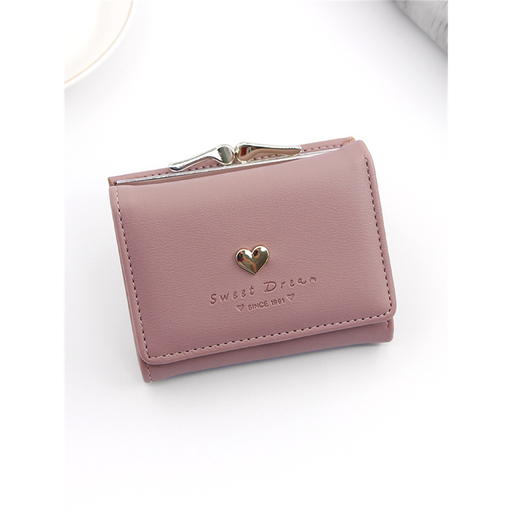 Vintage Heart Studded Utility Mini Purse