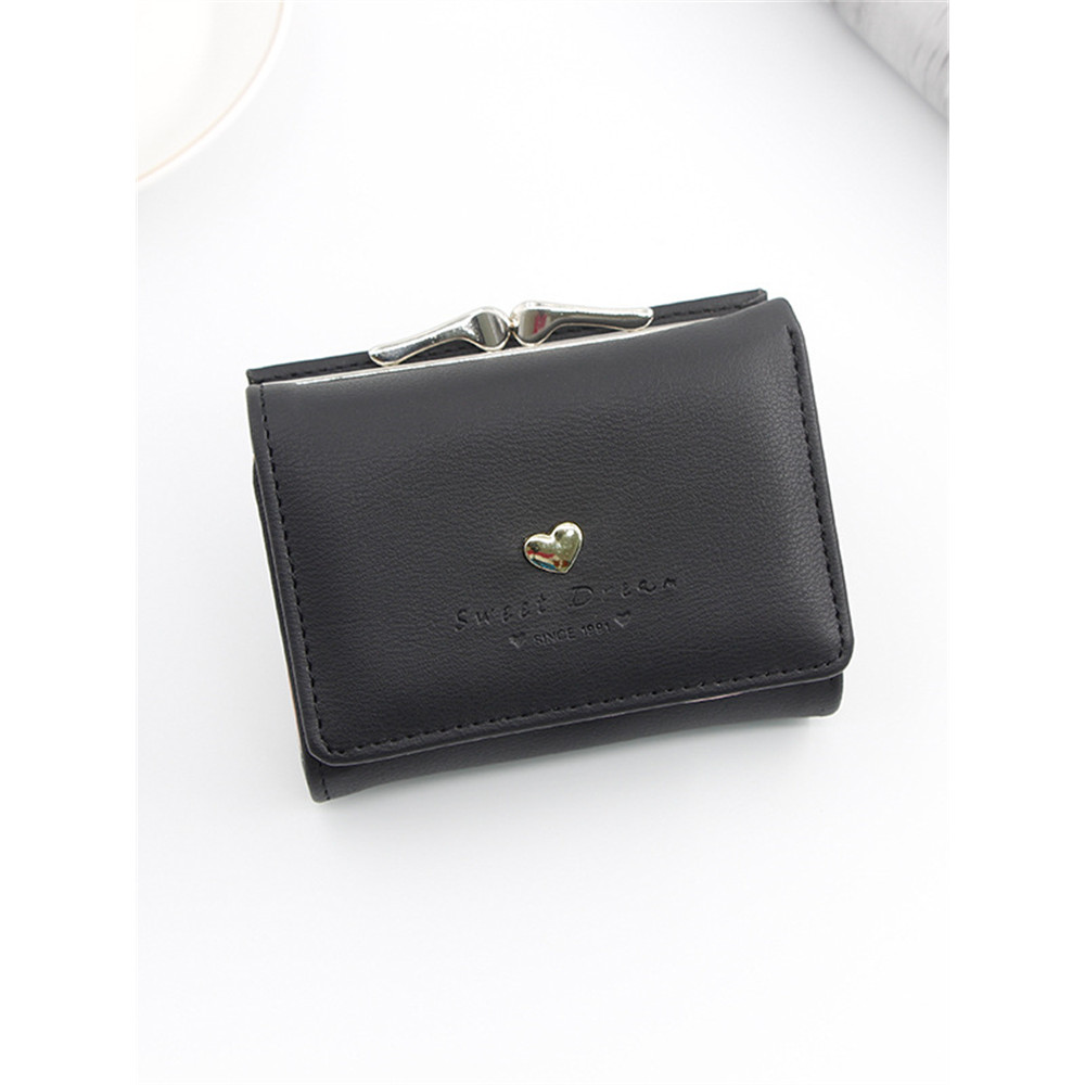 Vintage Heart Studded Utility Mini Purse