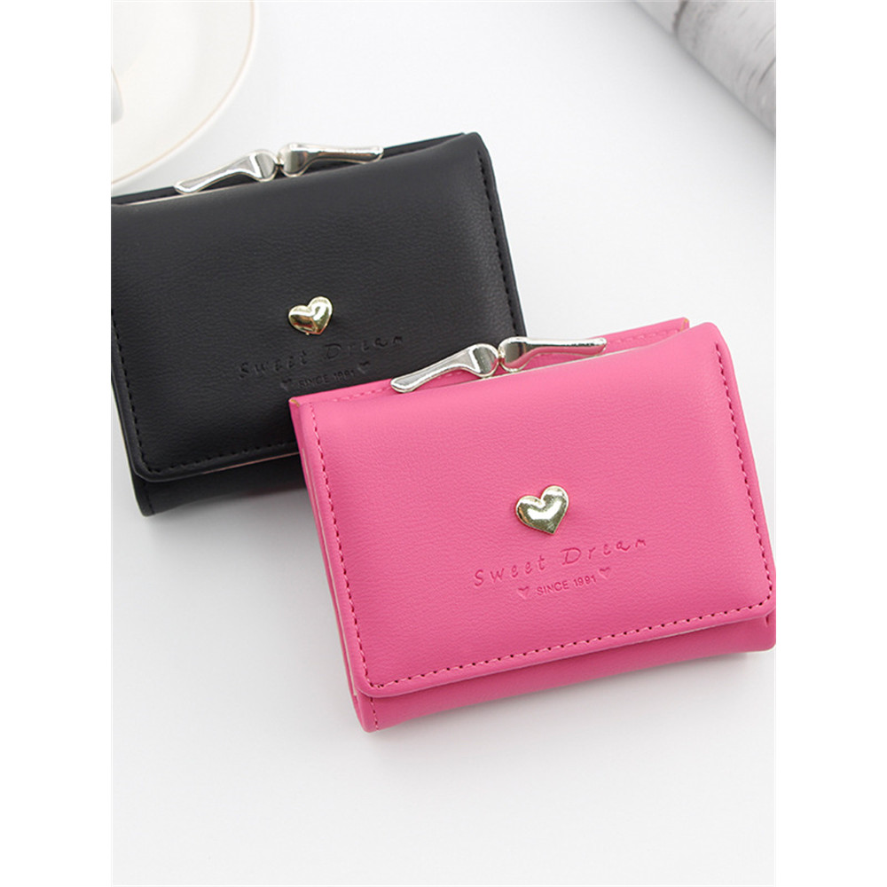 Vintage Heart Studded Utility Mini Purse
