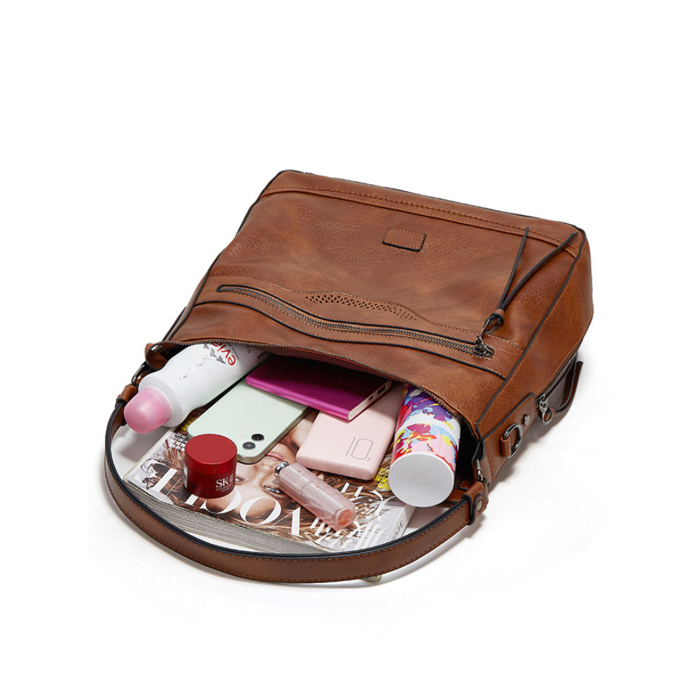 Vintage Hollow Carving Utility Tote Bag