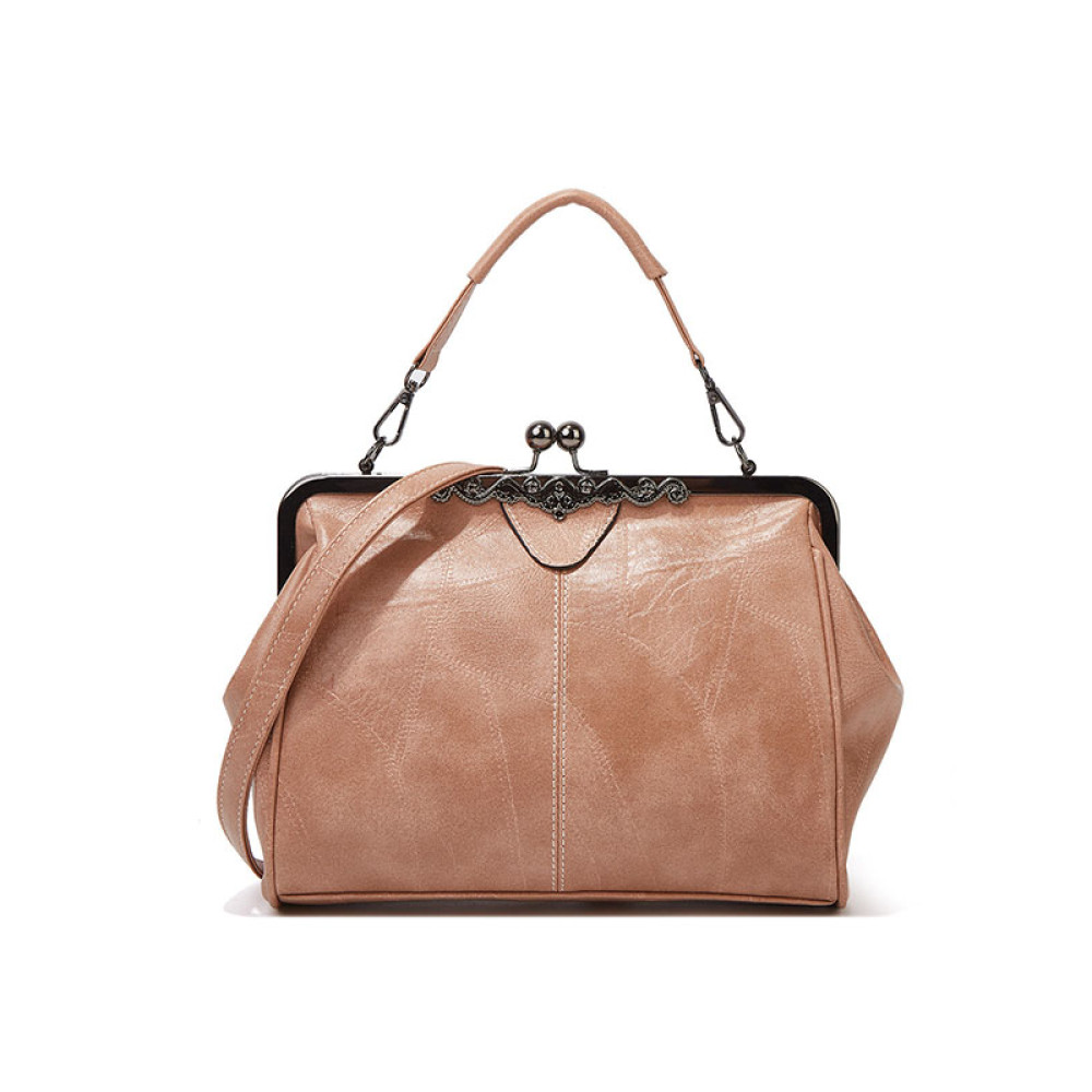 Vintage Leather Diagonal Bag Handbag